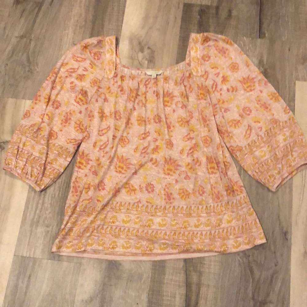 Lucky Brand Paisley Top